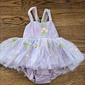 Tutu Du Monde Lavender Floral Dress